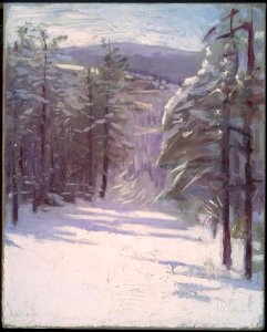 Abbott Handerson Thayer - Winter Scene - 1982.539 - Museum of Fine Arts