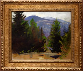 Abbott Handerson Thayer - Sketch of Monadnock Mountain - 2014.9 - Detroit Institute of Arts