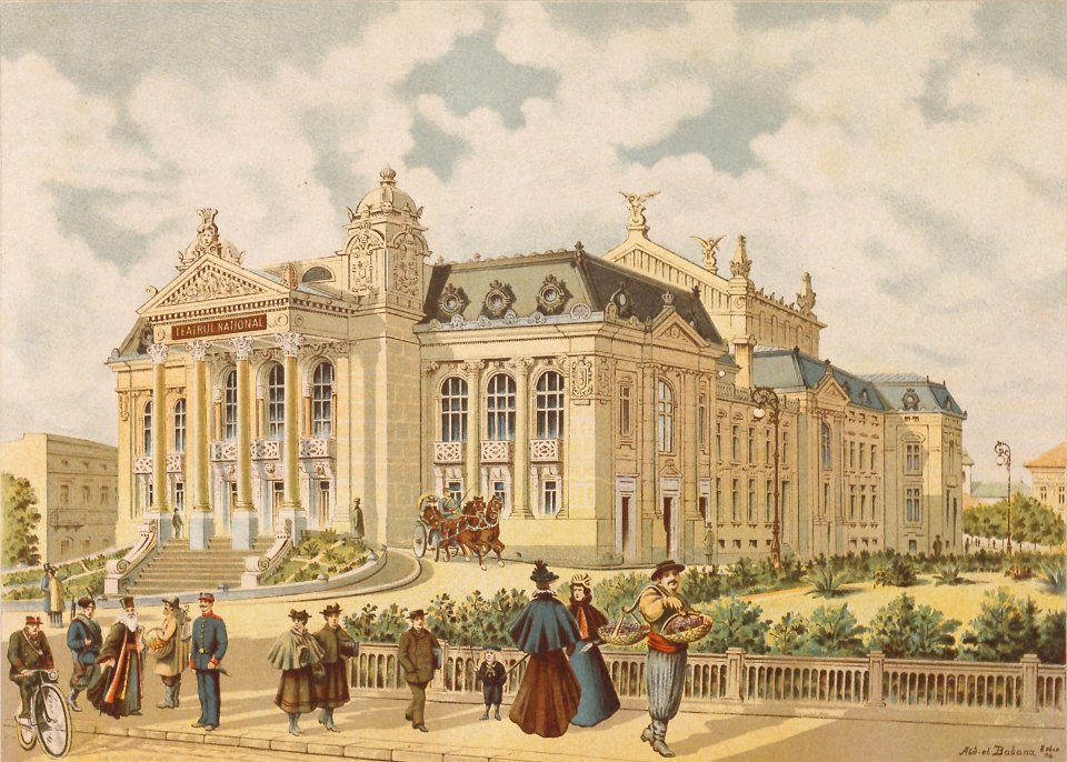 Abdel Badana - Teatrul Naţional din Iaşi, inaugurat la 1 Decembrie 1896