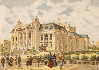 Abdel Badana - Teatrul Naţional din Iaşi, inaugurat la 1 Decembrie 1896
