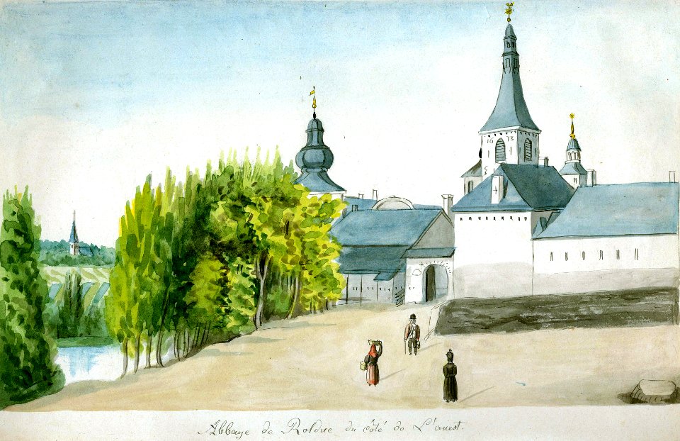 Abdij Rolduc, westzijde (Ph v Gulpen)