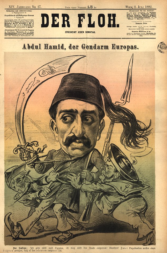 Abdul Hamid, der Gendarm Europas - Der Floh, 2. Juli 1882