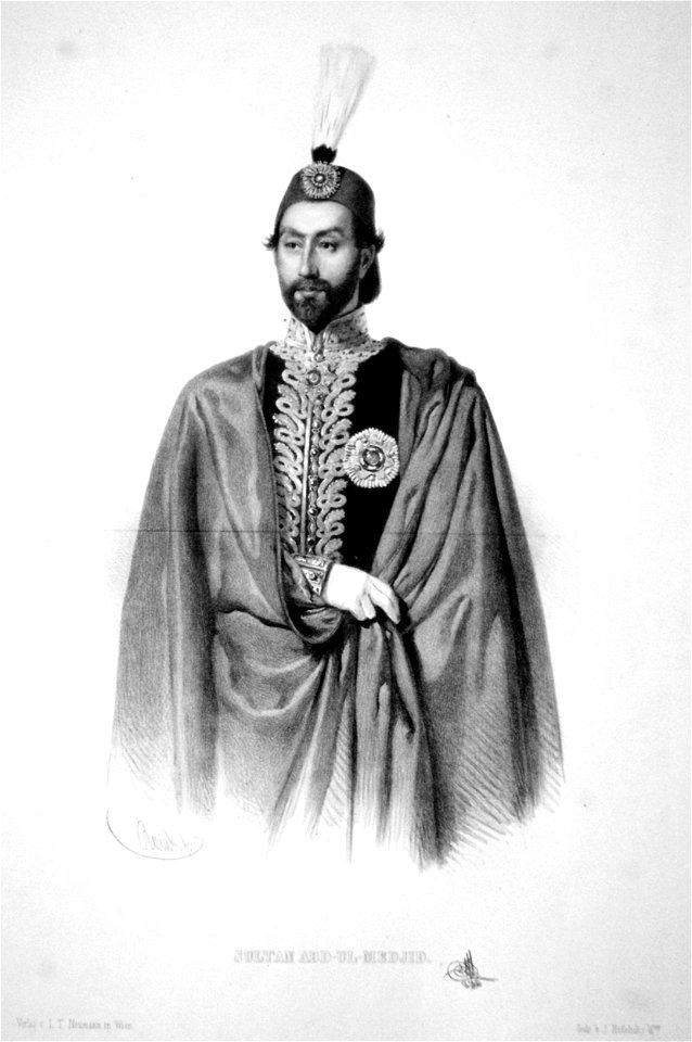 Abdülmecid Litho - Traditional visual art under Public domain license