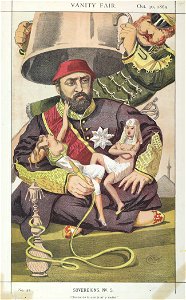 Abdülaziz, Vanity Fair, 1869-10-30