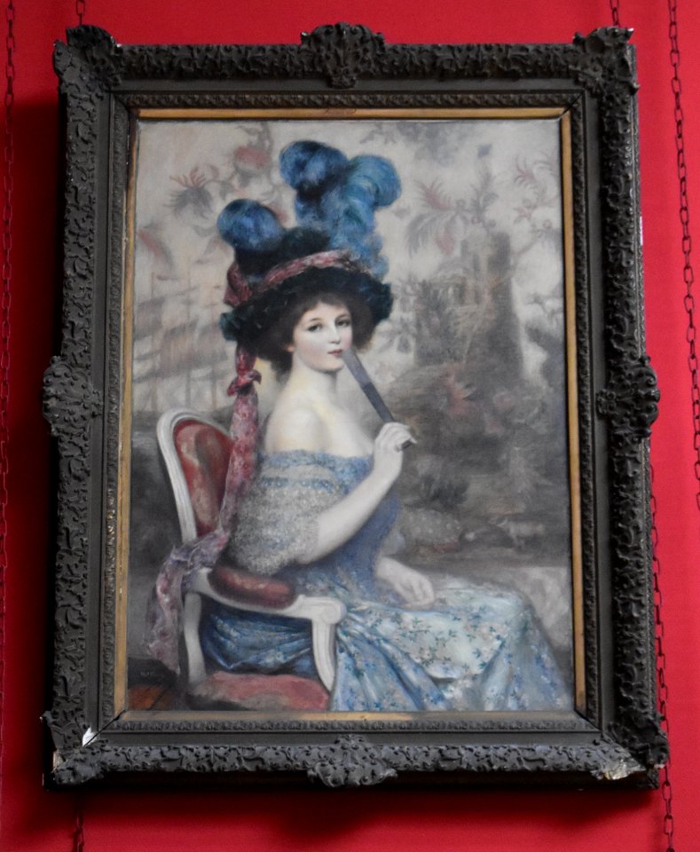 Abel Faivre - La femme à l'éventail 02