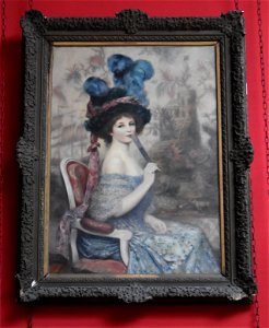 Abel Faivre - La femme à l'éventail 02