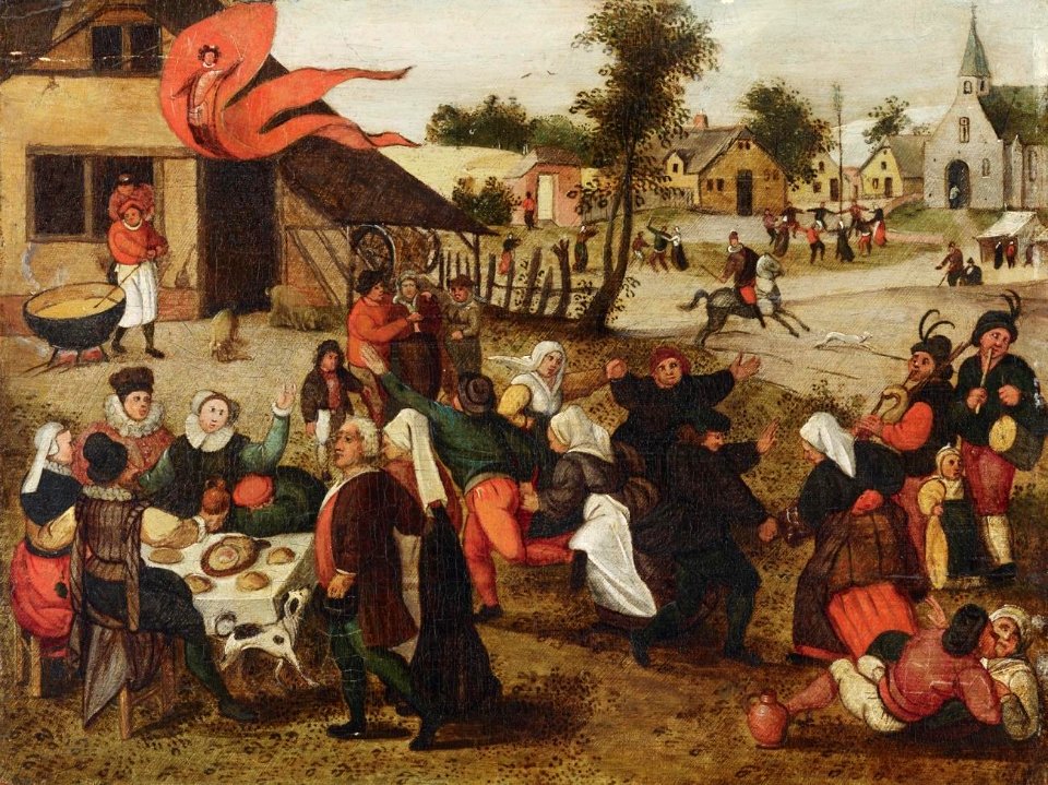 Abel Grimmer A Winter - Dorpsfeest