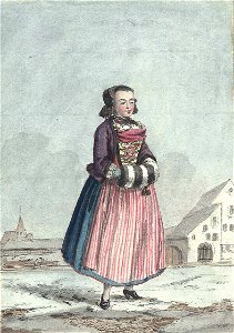 Aberli Jeune Femme de Berne