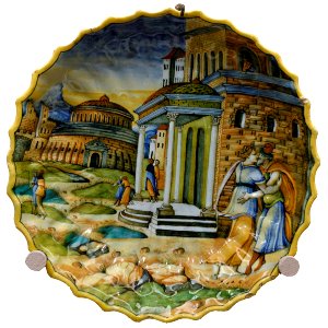 Abimélech épiant Isaac et Rébecca-02