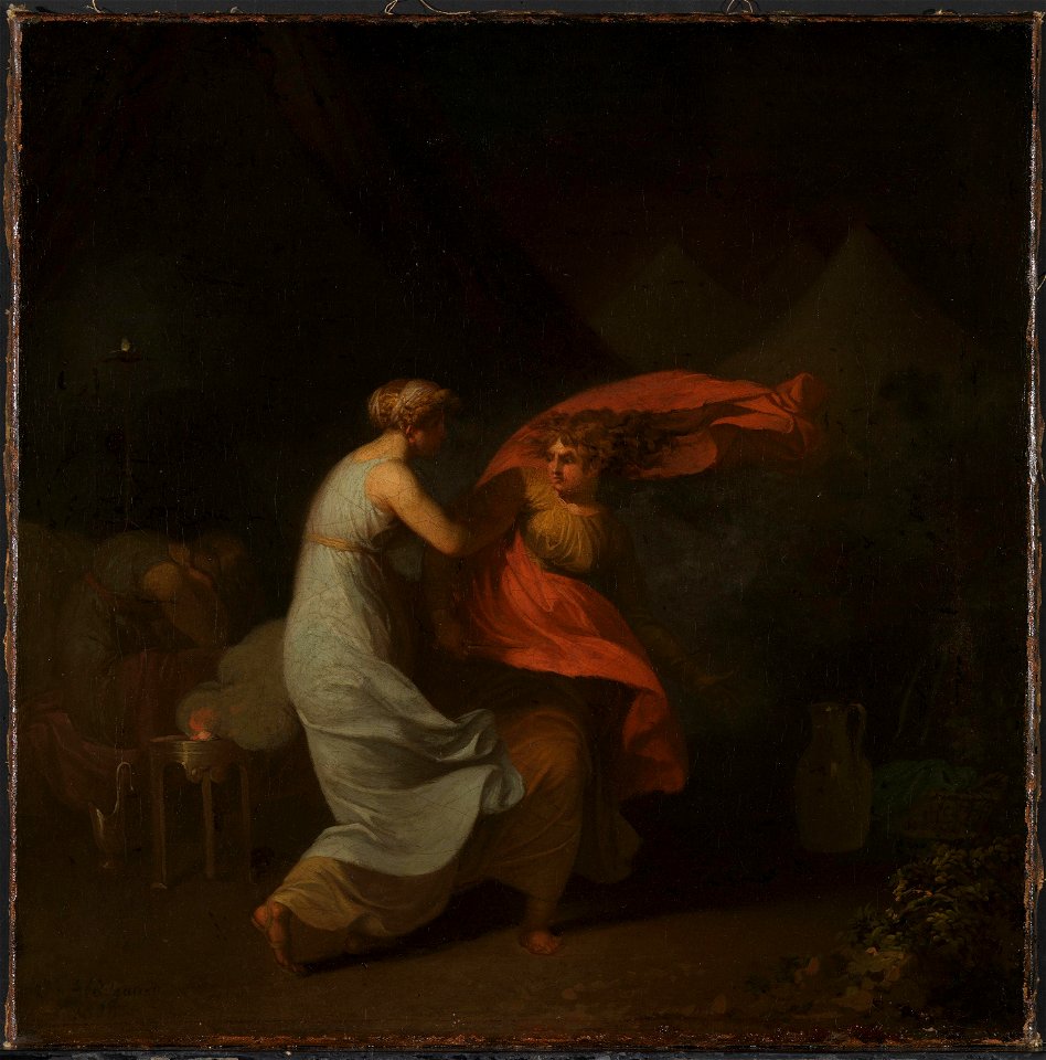 Nicolai Abildgaard - Julia og Fulvia - NG.M.04449 - National Museum of Art, Architecture and Design