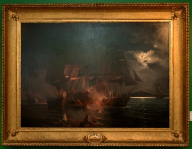 Abordagem da Fragata Imperatriz, da coleção Museu Histórico Nacional