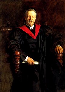 Abott Lawrence Lowell by John Singer Sargent 1923. Free illustration for personal and commercial use.