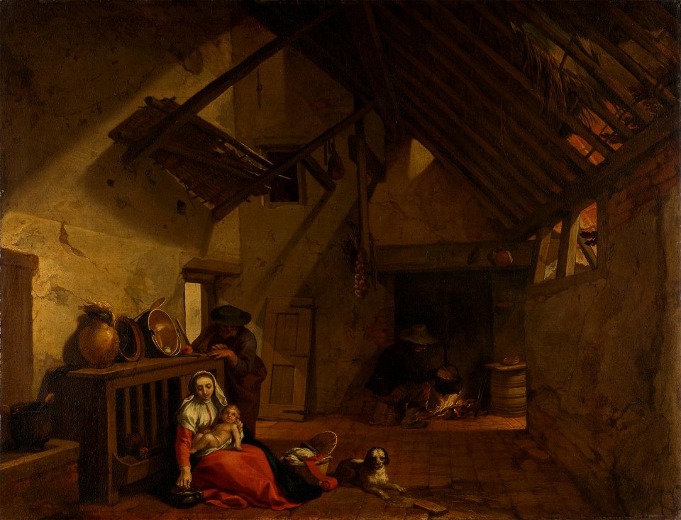 Abraham Bloemaert - Rust op de vlucht naar Egypte - SK-A-1990 - Rijksmuseum