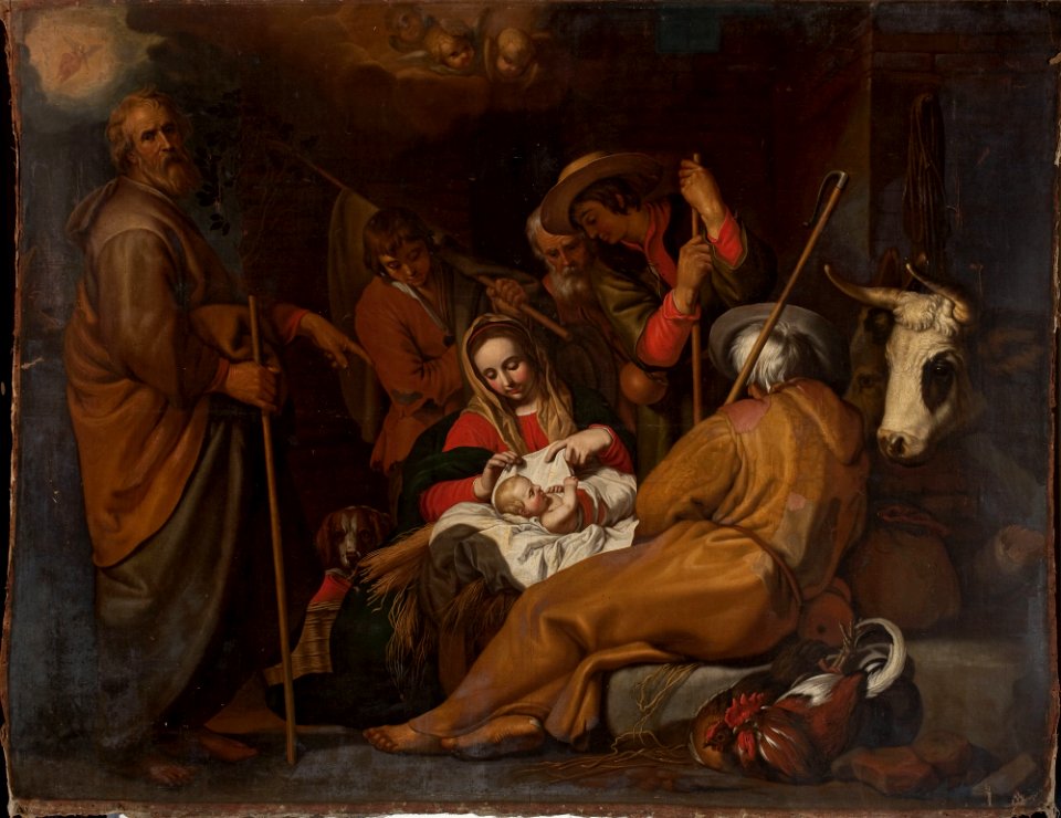 Abraham Bloemaert - Adoration of the Shepherds (Luke 2-16-17) - M.Ob.2710 - National Museum in Warsaw