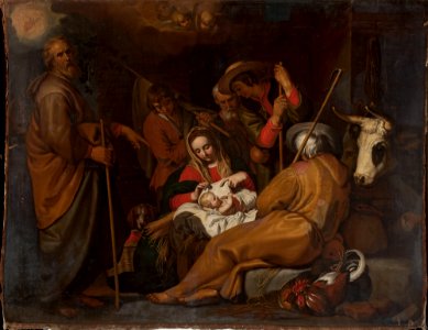 Abraham Bloemaert - Adoration of the Shepherds (Luke 2-16-17) - M.Ob.2710 - National Museum in Warsaw