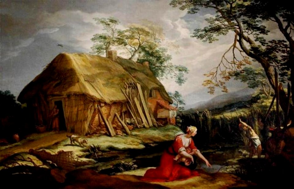 Abraham Bloemaert - Latona en de Lycische boeren (Ovidius, Metamorfosen) - 2573 - Centraal Museum