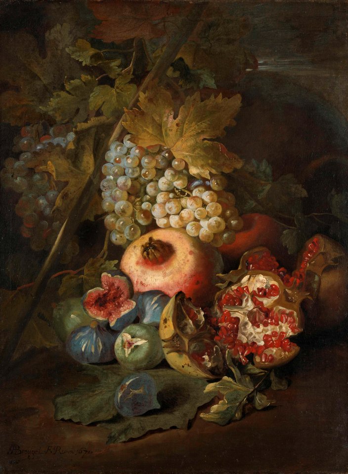 Abraham Brueghel - Stilleven met vruchten - B721 - Rijksmuseum