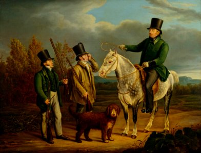 Abraham Bruiningh van Worrell (active 1809-49) - The Last Shooting Party of Frederick, Duke of York - RCIN 406892 - Royal Collection
