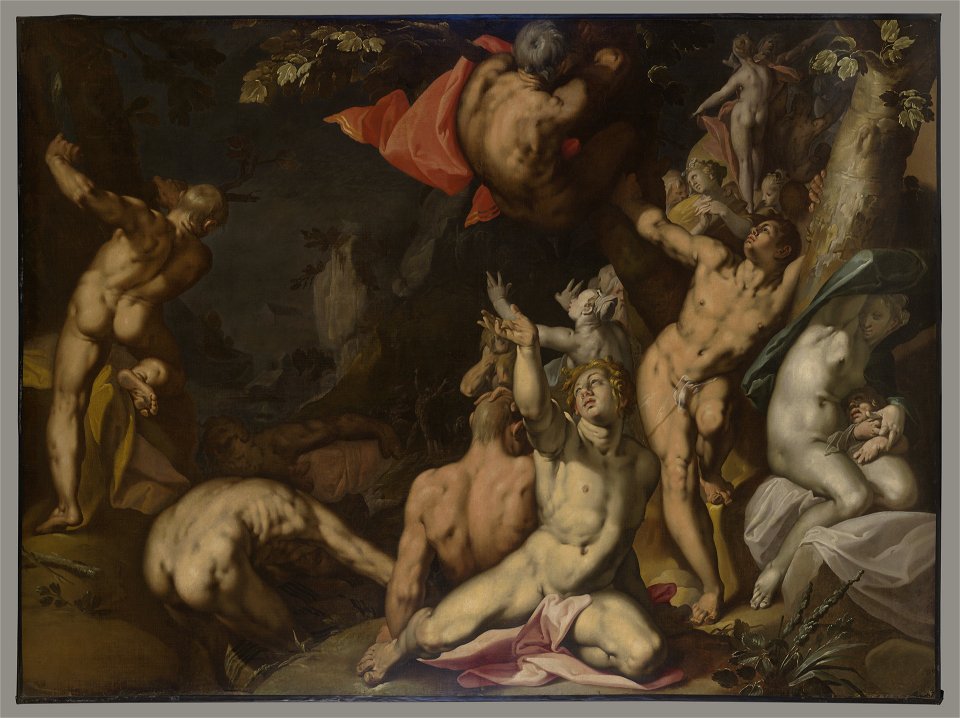 Abraham Bloemaert - The Deluge - 1964.40 - Yale University Art Gallery