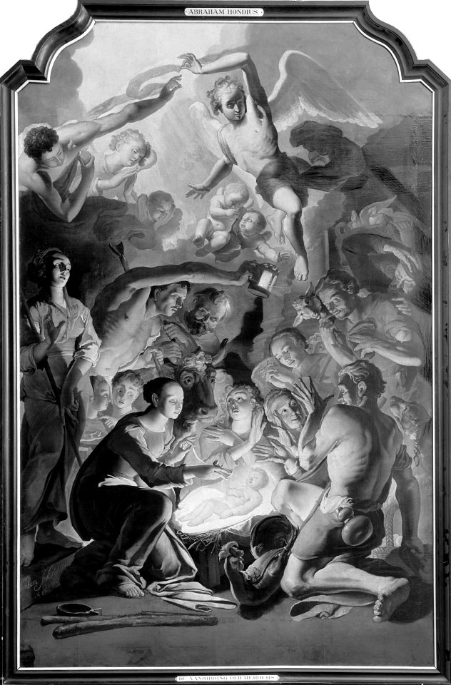 Abraham Daniëlsz. Hondius - De aanbidding der herders - SA 407 - Amsterdam Museum