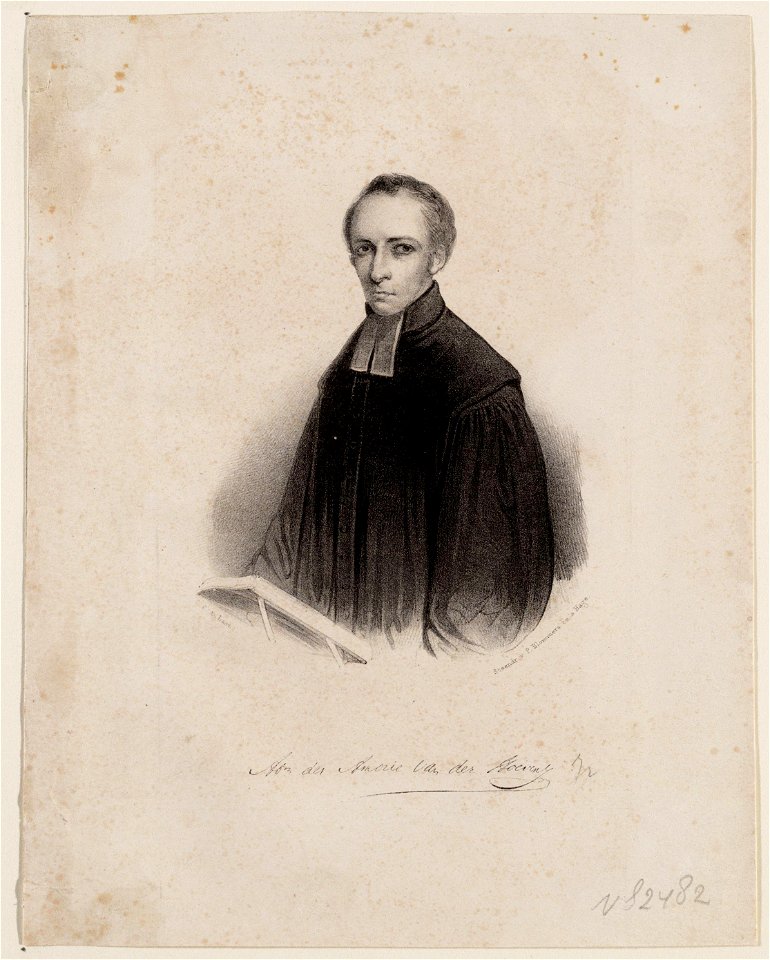 Abraham des Amorie van der Hoeven jr. (1821–1848) - P Blommers, Afb ...