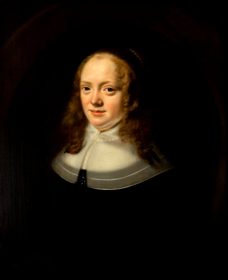 Abraham de Vries - Portrait of Margaretha de Geer-van Crommon