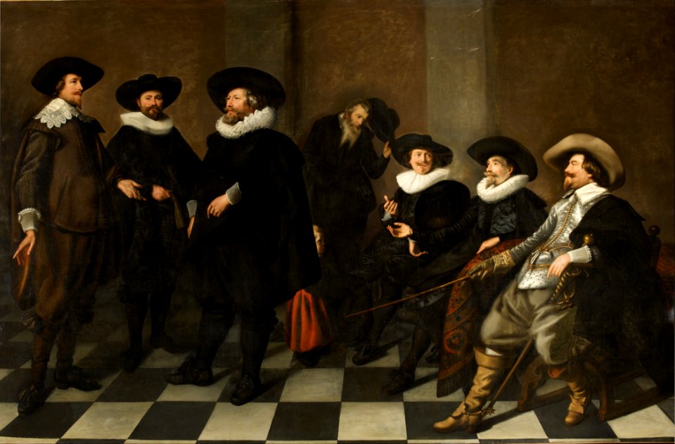 Abraham de Vries - regents of the city orphanage in Amsterdam
