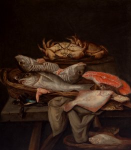Abraham Hendricksz. van Beyeren - Still Life of Fish - 64.035 - Rhode Island School of Design Museum