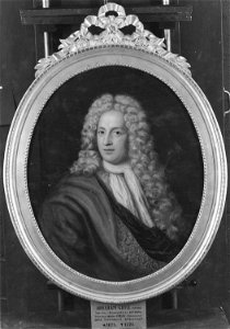 Abraham Grill (1674-1725), köpman, mecenat, gift med 1. Helena Wittmack, 2 - Nationalmuseum - 40033