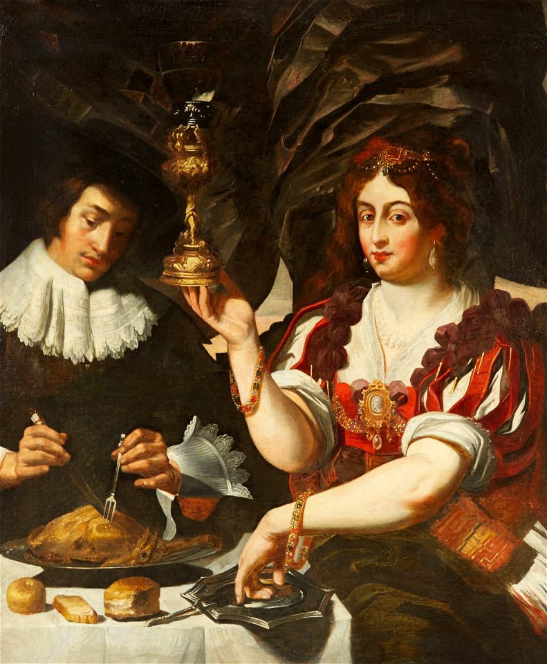Abraham Janssens (circle) Der Geschmackssinn
