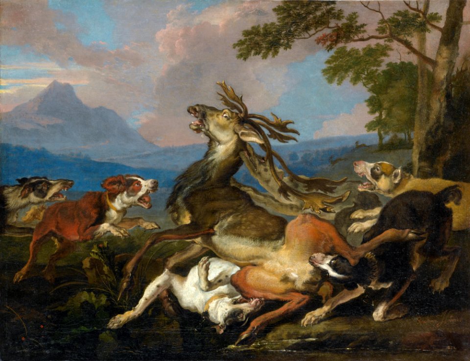 Abraham Hondius - L'Halali du Cerf