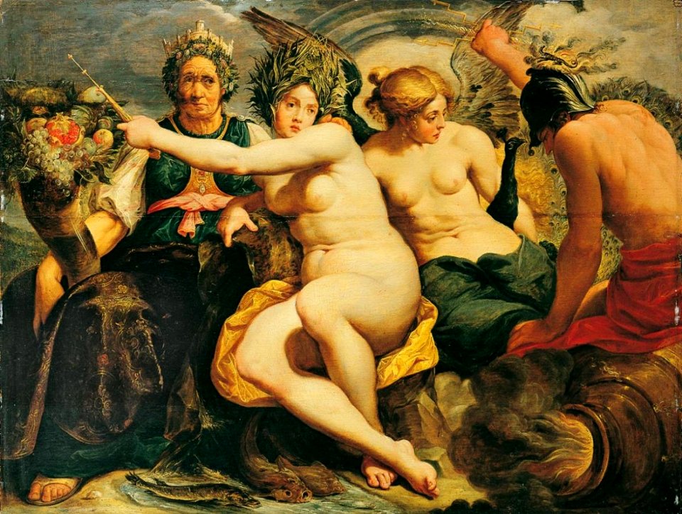 Abraham Janssens Allegorie der vier Elemente