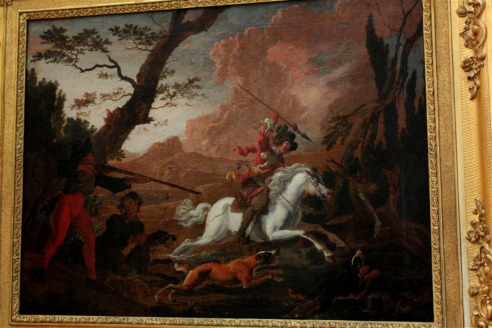 Abraham Hondius - La chasse au cerf