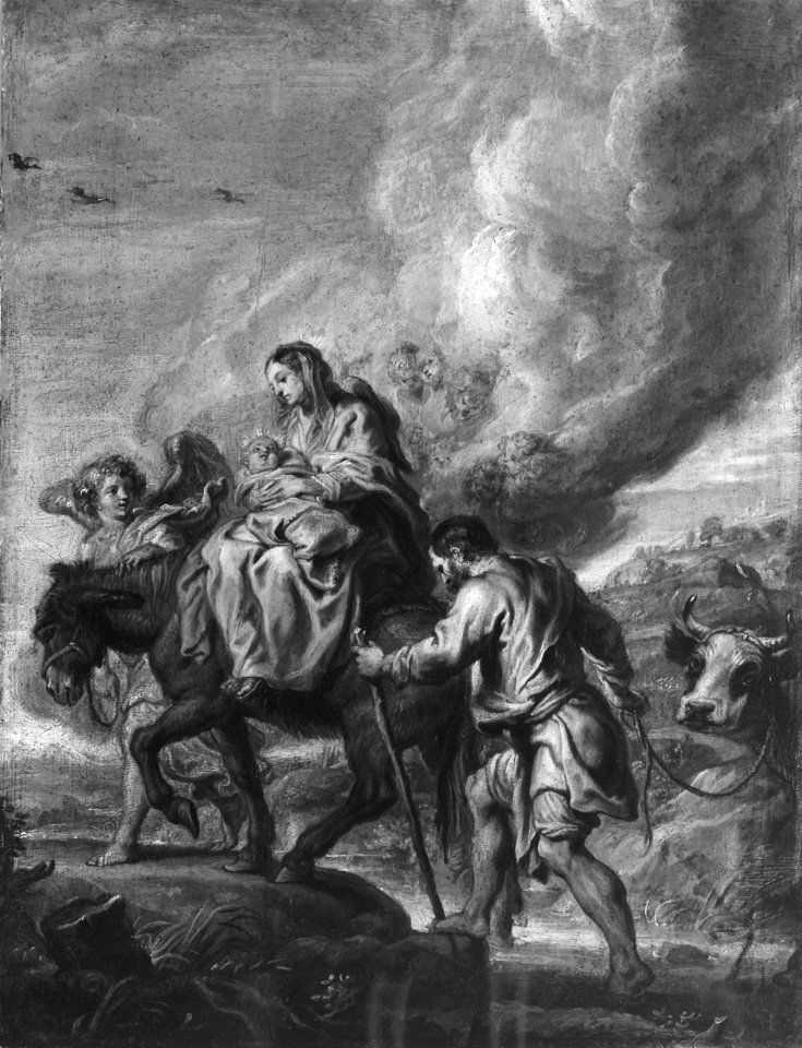 Abraham Jansz. van Diepenbeeck - The Flight into Egypt - 1963.44 - Art Institute of Chicago