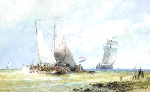 Abraham Hulk, Snr - Off to the fishing grounds 2