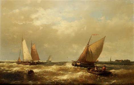 Abraham Hulk, Snr - Off to the fishing grounds