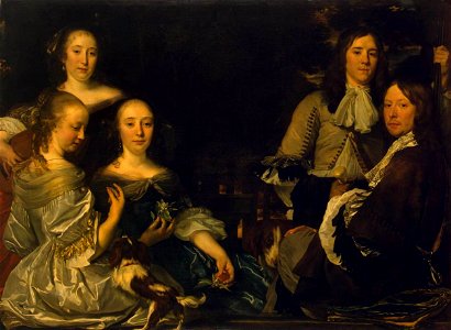 Abraham Lambertsz. van den Tempel - Family Portrait - WGA22047