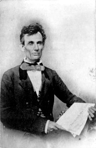 Abraham Lincoln by Von Schneidau, 1854