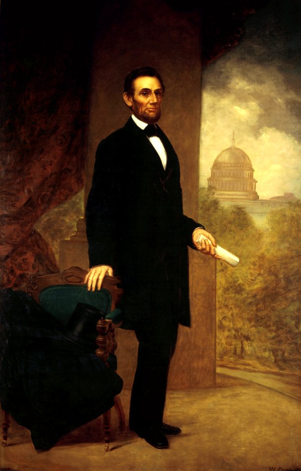 Abraham Lincoln by William F. Cogswell, 1869