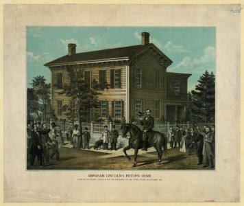 Abraham Lincoln's return home LCCN2003677697