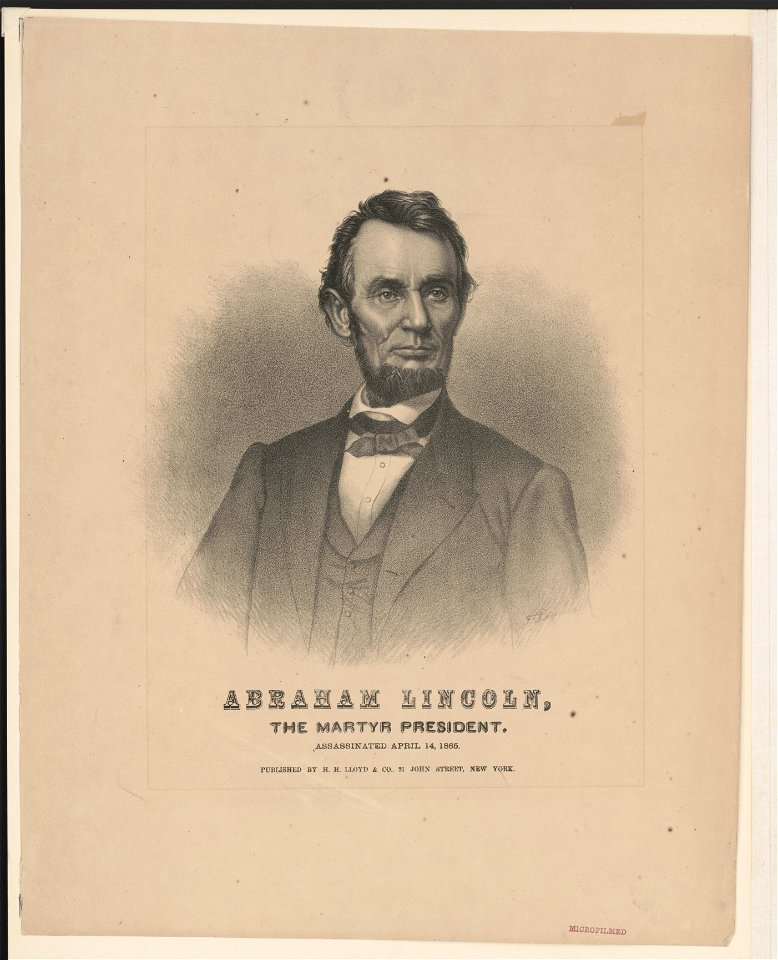 Abraham Lincoln, the martyr president LCCN2005691158