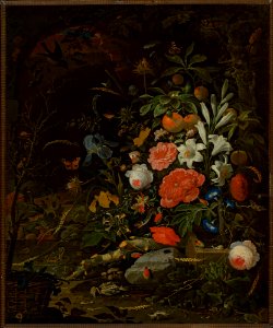 Abraham Mignon - Flowers and tiny creatures – Vanitas - M.Ob.1027 MNW - National Museum in Warsaw