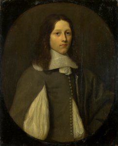 Abraham Raguineau (1623-1681) - Portrait of a Young Man in Grey - NG1848 - National Gallery