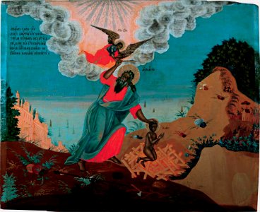 Abraham Sacrifice (icon) 01
