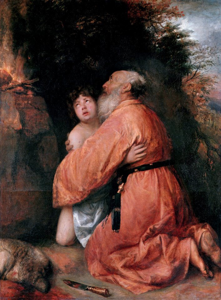 Abraham sacrifices the ram instead of Isaac, by Jan Lievens