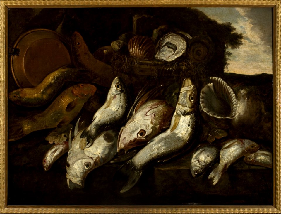 Abraham van Beijeren - Fish - M.Ob.675 MNW - National Museum in Warsaw