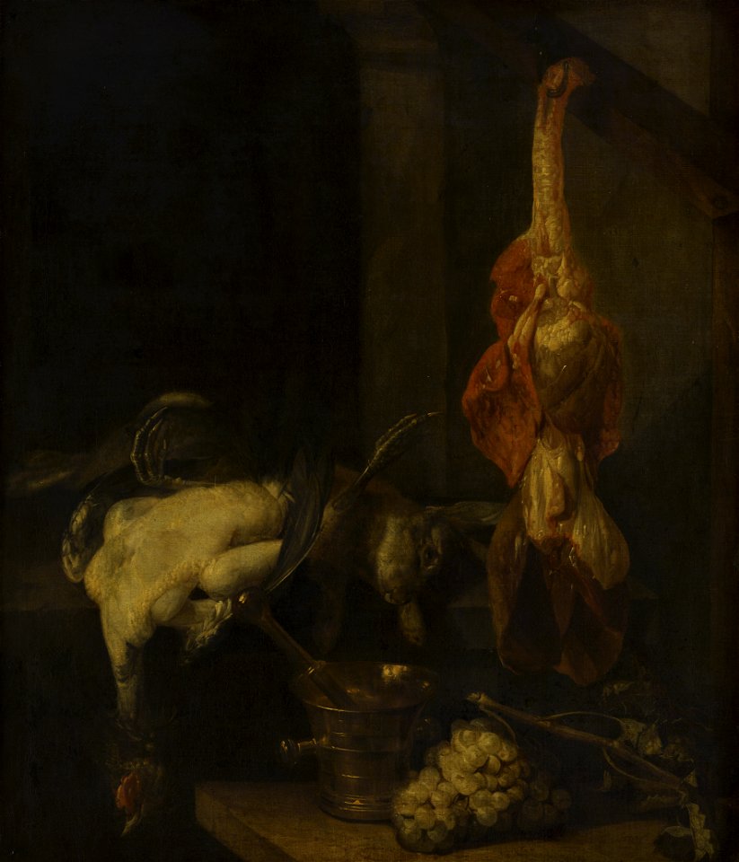 Abraham van Beyeren - Still Life with Game and Fowl - 697 - Mauritshuis