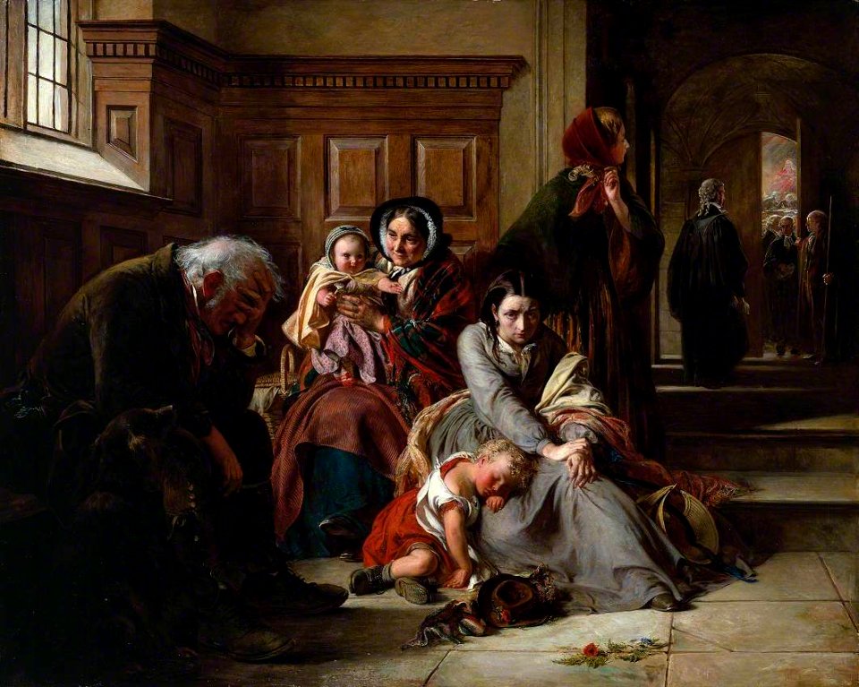 Abraham Solomon (1824-1862) - Waiting for the Verdict - T03614 - Tate