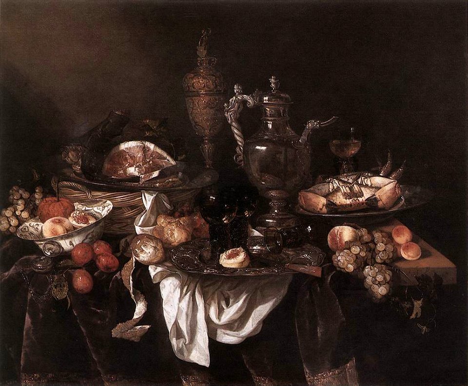 Abraham van Beijeren - Banquet Still-Life - WGA2129