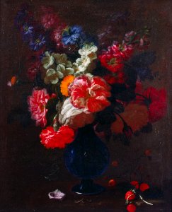 Abraham van Beyeren - Flowers in a Vase on a Ledge - 60.32 - Minneapolis Institute of Arts